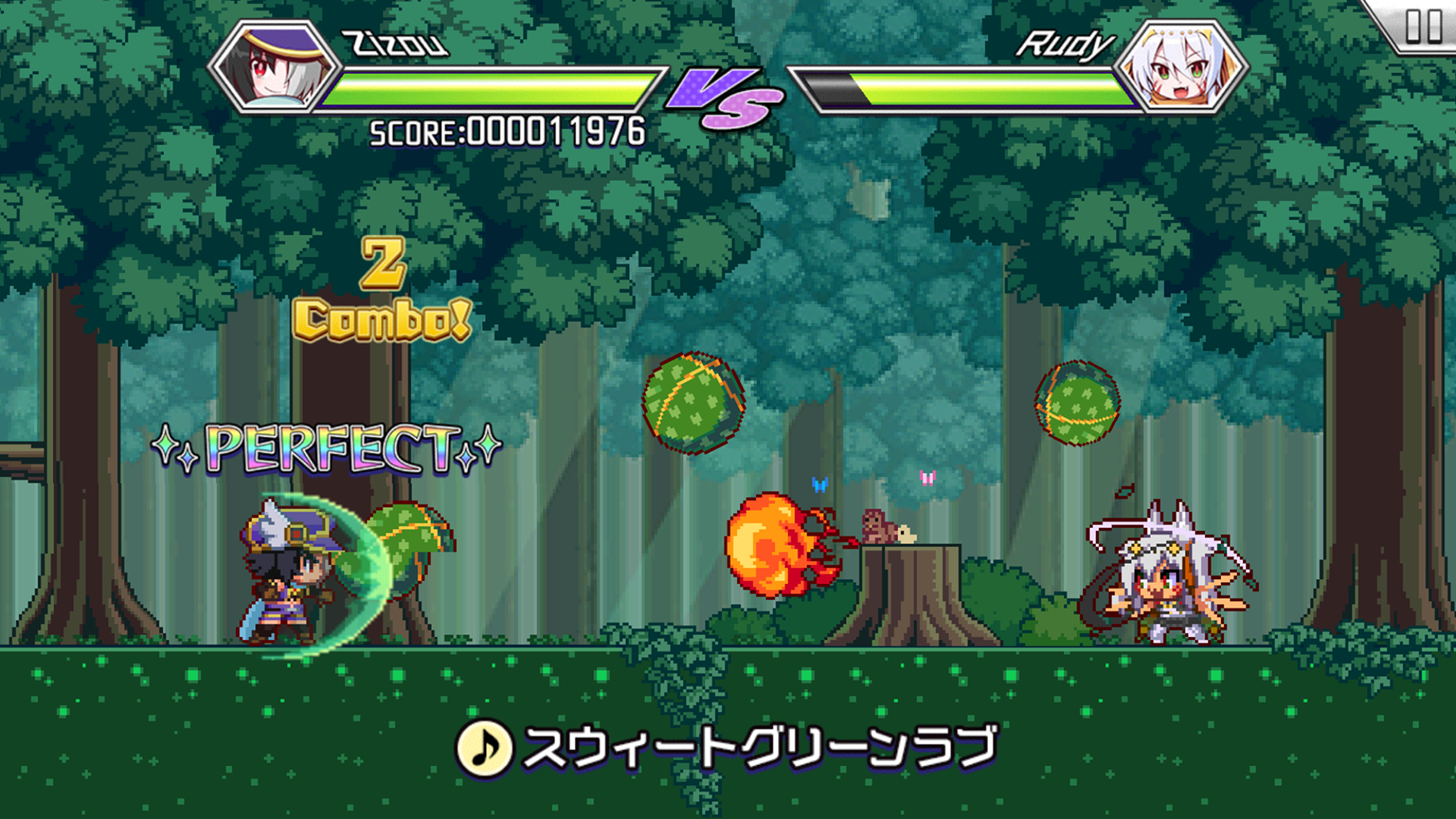 魔神少女音楽外伝 ルディミカル♪ ノリノリズムにゃん！ ゲームのスクリーンショット