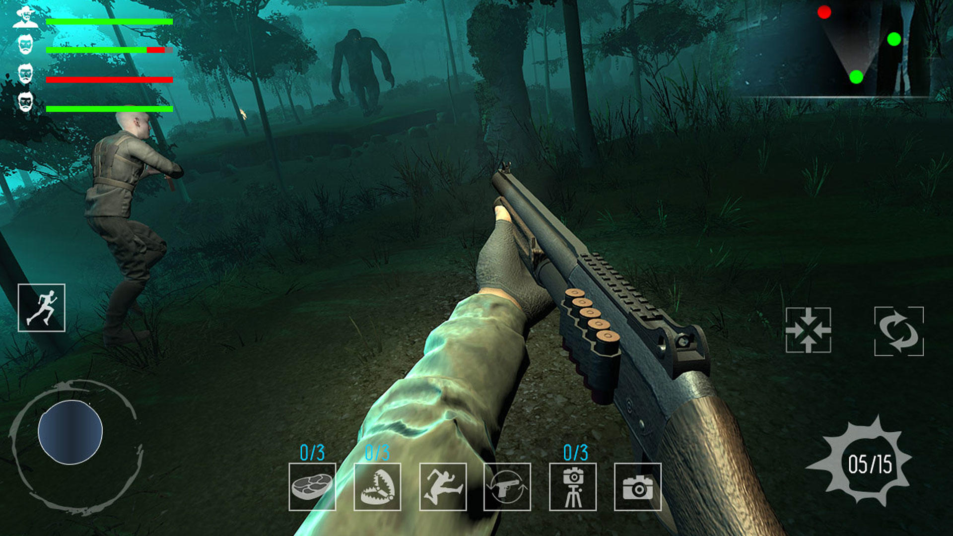 Bigfoot Hunting Multiplayer Game Screenshot