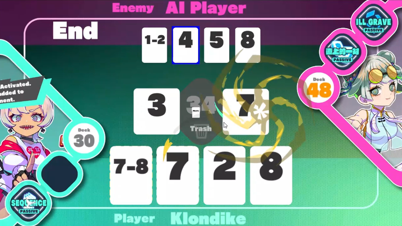 SPEEDUS -SHEDDING SPEED CARD- Game Screenshot