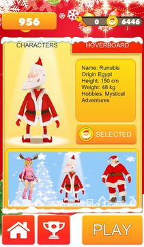 Santa Run Game Screenshot