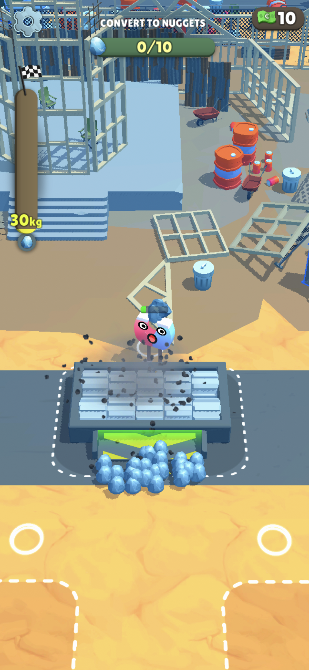 Magnet Man ゲームのスクリーンショット