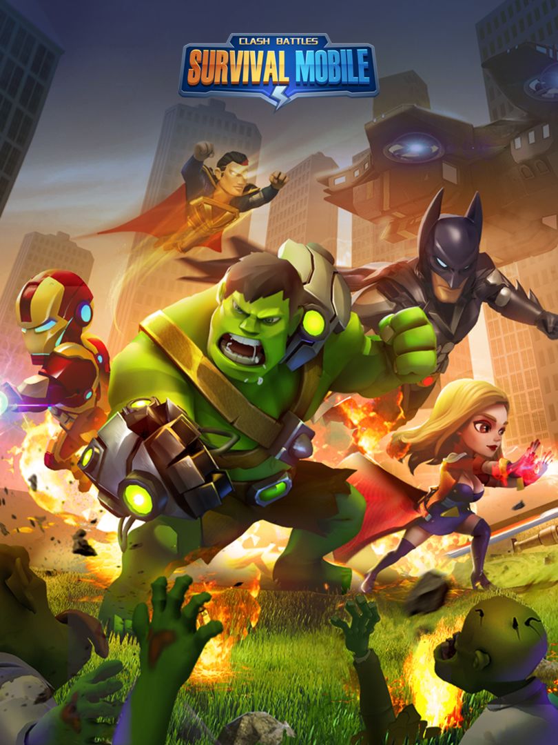 Screenshot of Survival Mobile: Clash Battles - Heroes vs Zombies