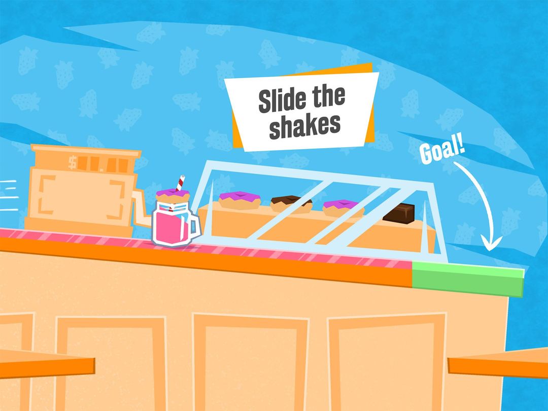Slide the Shakes 게임 스크린 샷