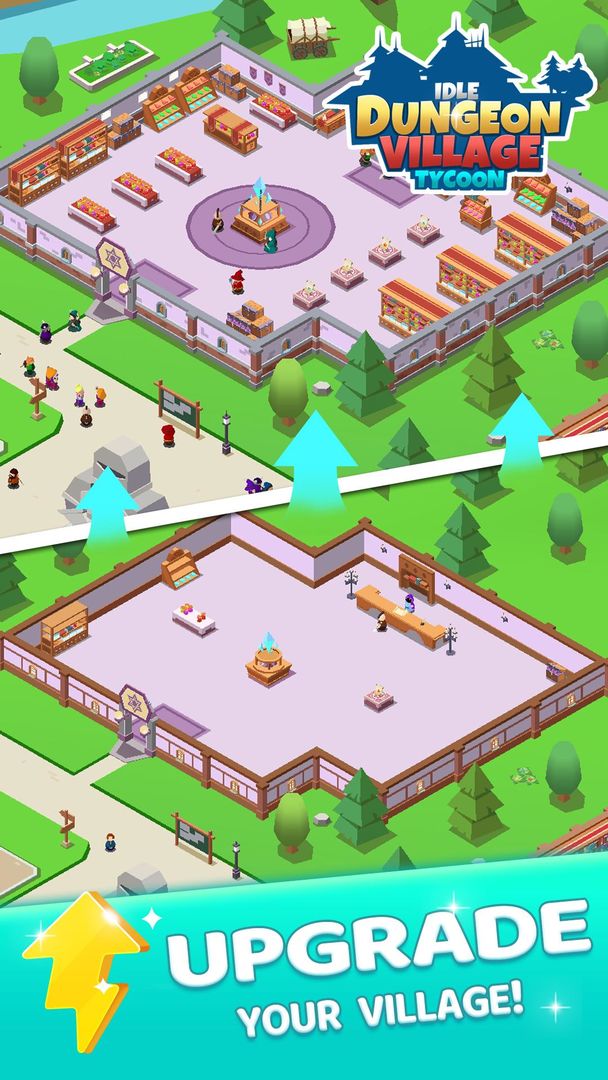 Idle Dungeon Village Tycoon - Adventurer Village screenshot game