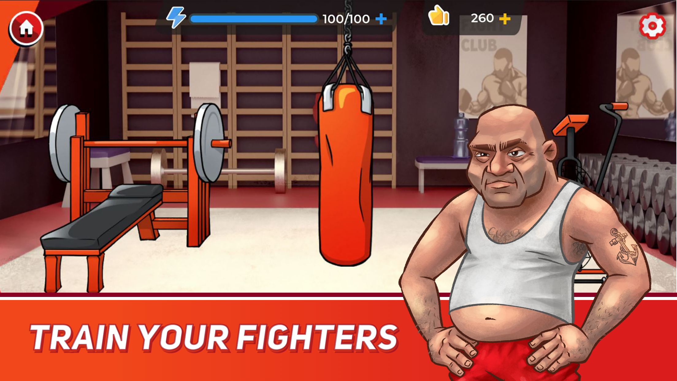 POP MMA Fighting game Game Screenshot