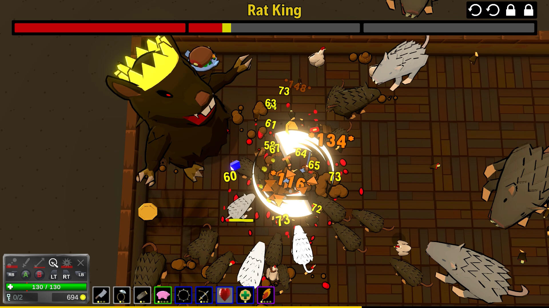 Screenshot of Monster Crawl: Warrior