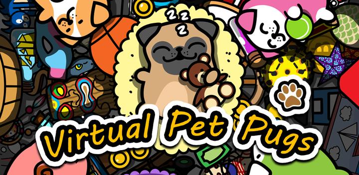 Banner of Virtual Pet Pugs Dog Collector 