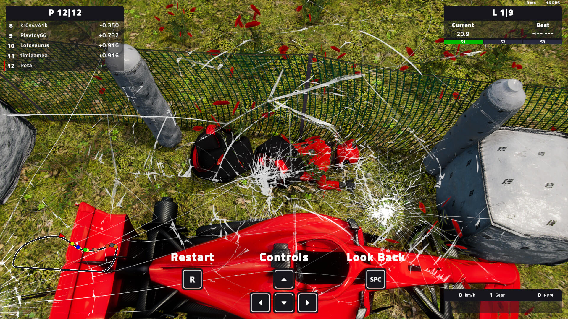 Screenshot of Formula Evolution 2024