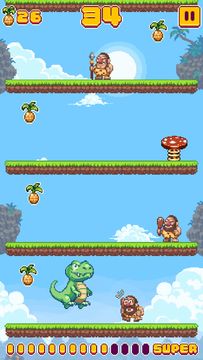 Trog Smash Island - A jurassic adventure ゲームのスクリーンショット