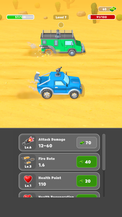 Скриншот игры Idle Assault Riders