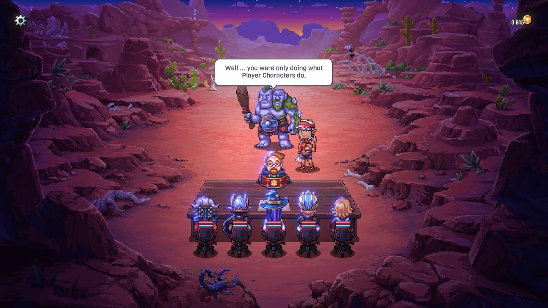 Knights of Pen and Paper 3 Game Screenshot