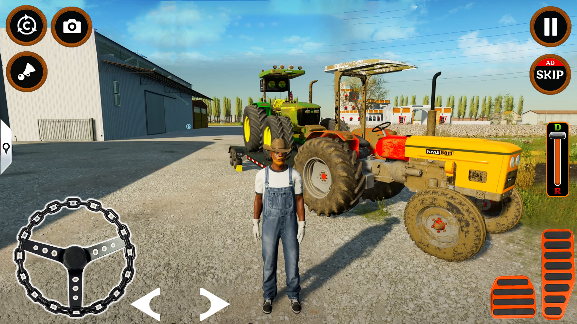 Tractor Farming 3D Simulator Game Screenshot