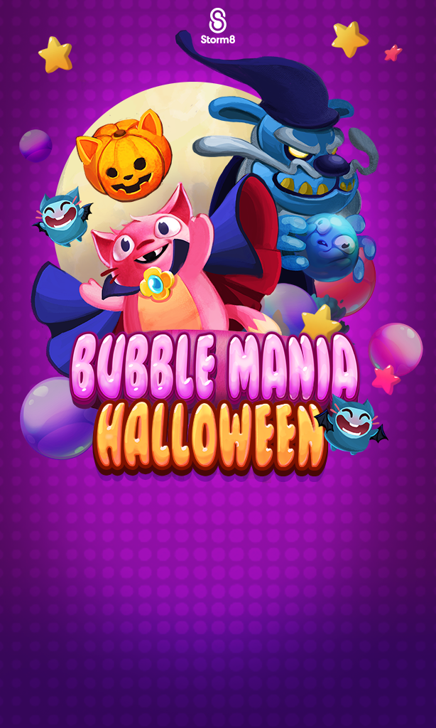 Bubble Mania: Halloween Game Screenshot