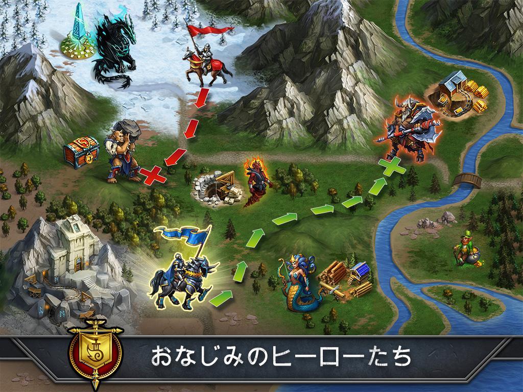 ゴッドアンドグローリー (Gods and Glory) ゲームのスクリーンショット