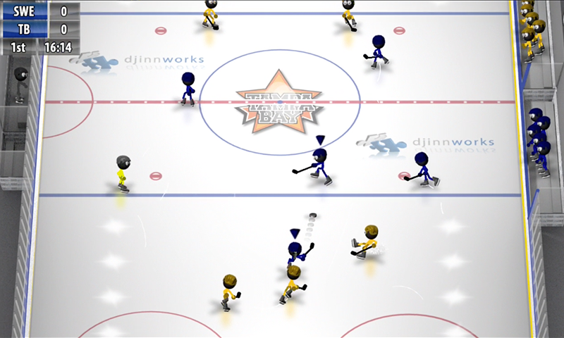 Stickman Ice Hockey Game Screenshot