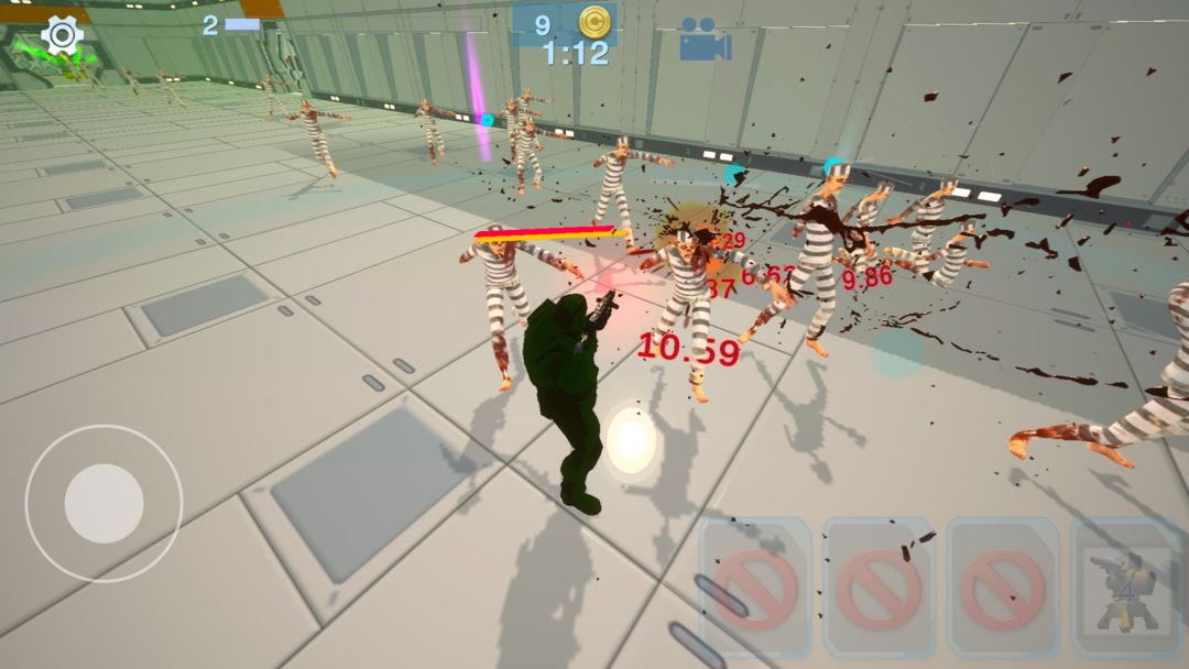 Space survivors zombie shooter screenshot game