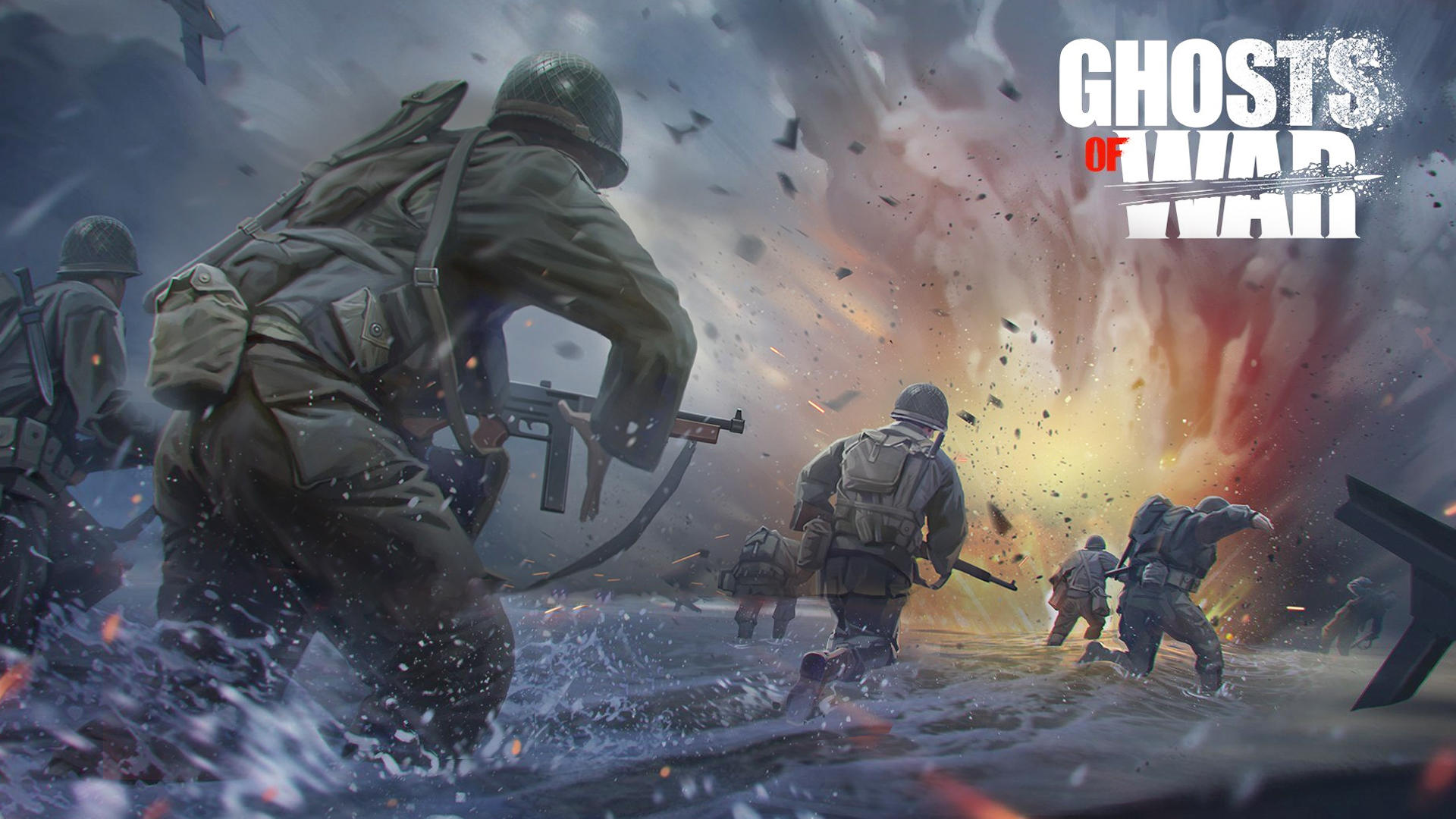 Banner of Ghosts of War: WW2 เกมสงครามโลกครั้งที่ 2 