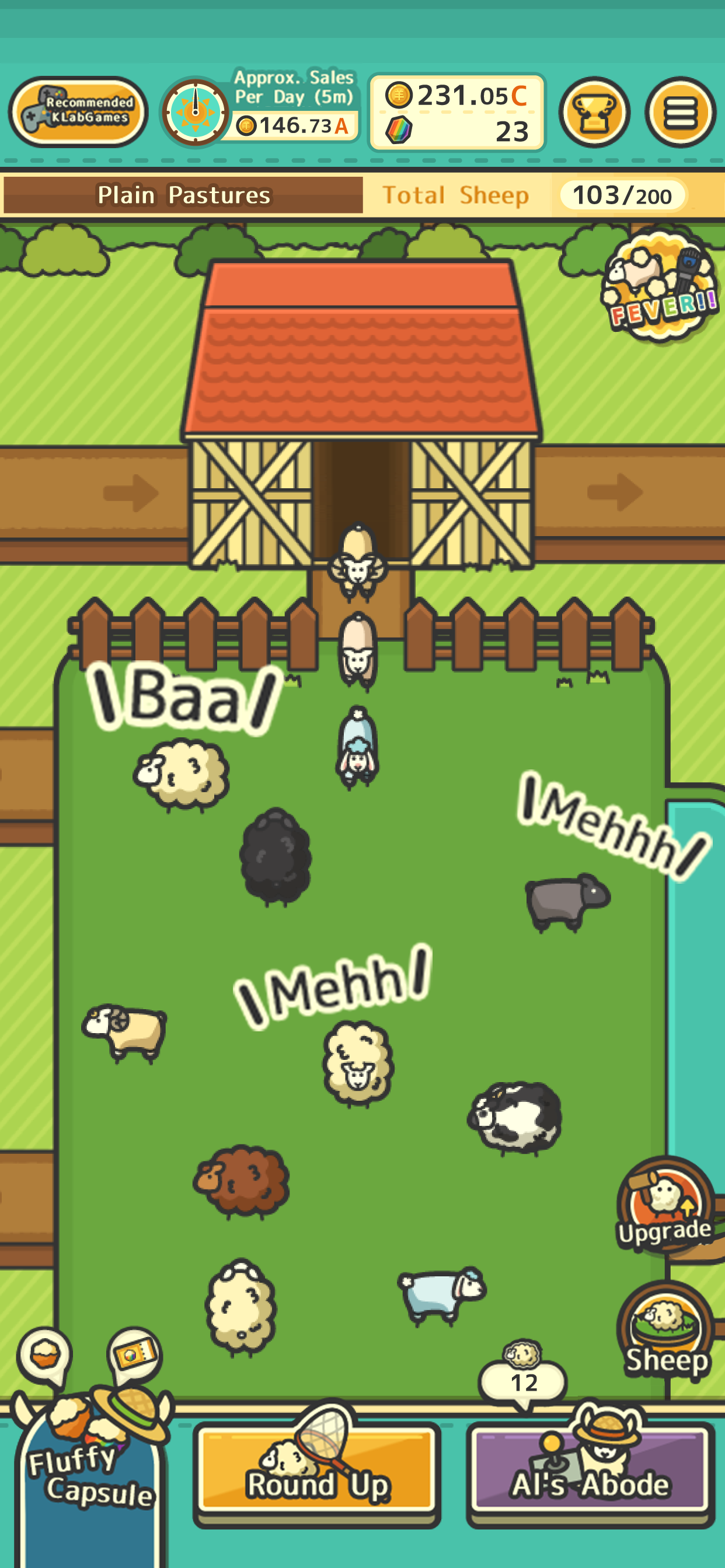 Fluffy Sheep Farm screenshot game