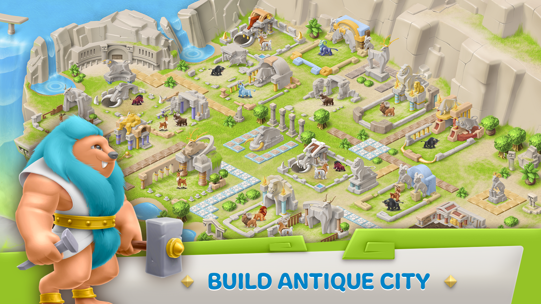 Legends Of Olympus: Farm & City Building Games Game Screenshot