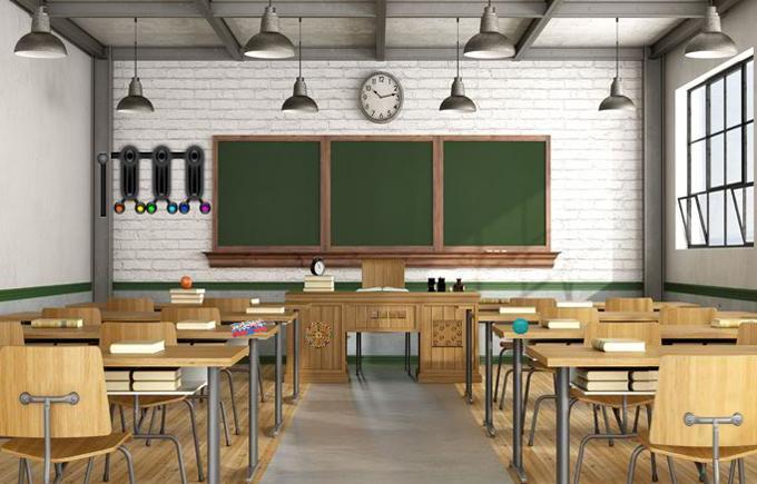 Escape Games - Retro Classroom Game Screenshot