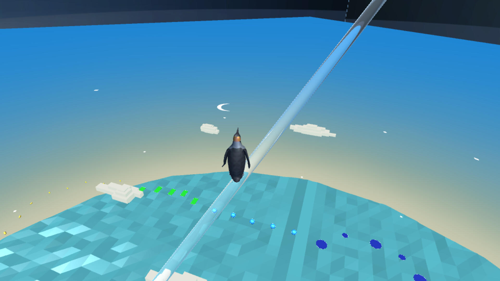Screenshot 1 of Jump Penguin វគ្គផ្តាច់ព្រ័ត្រ 