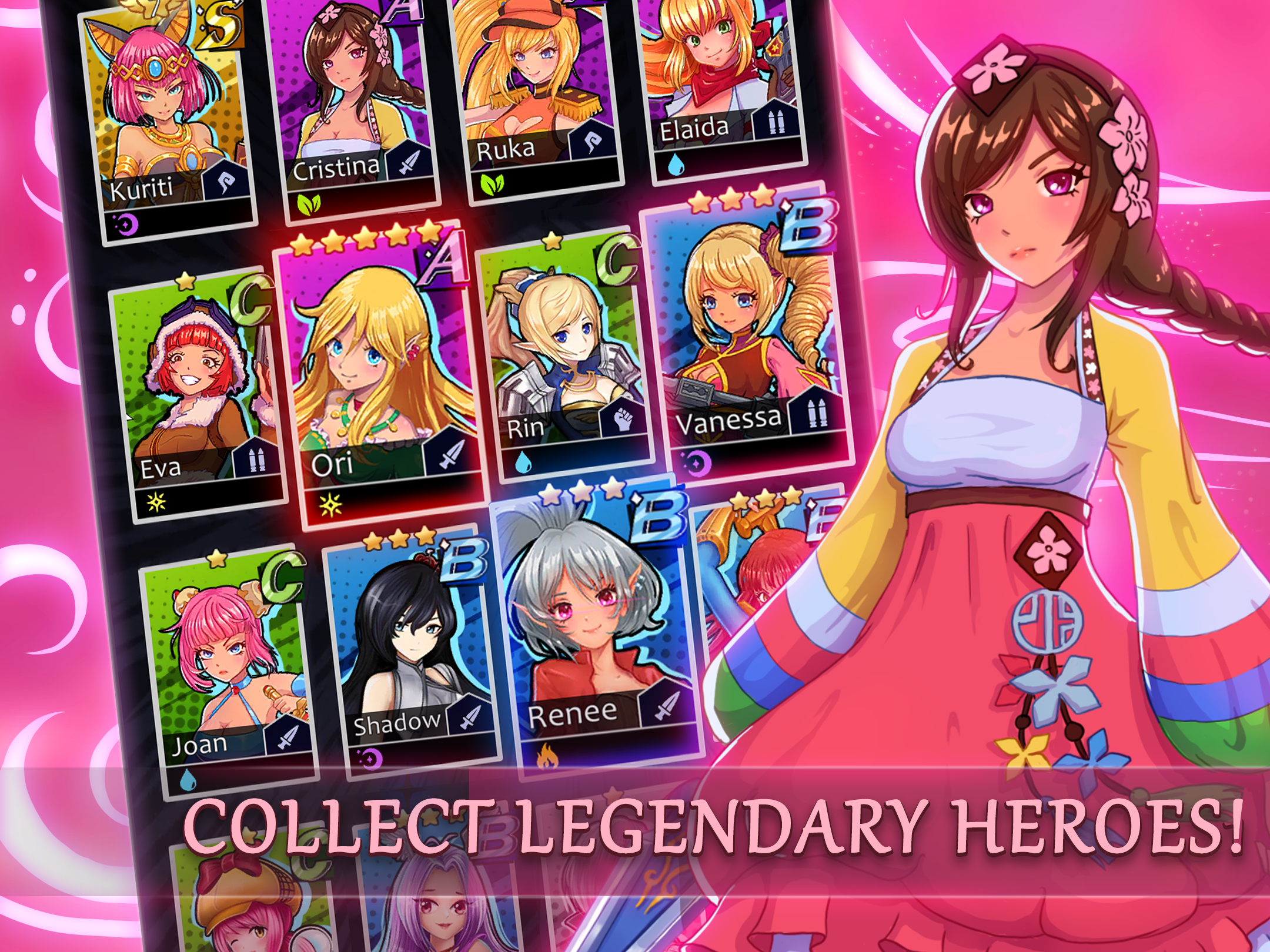 Waifu vs Kaiju Game Screenshot