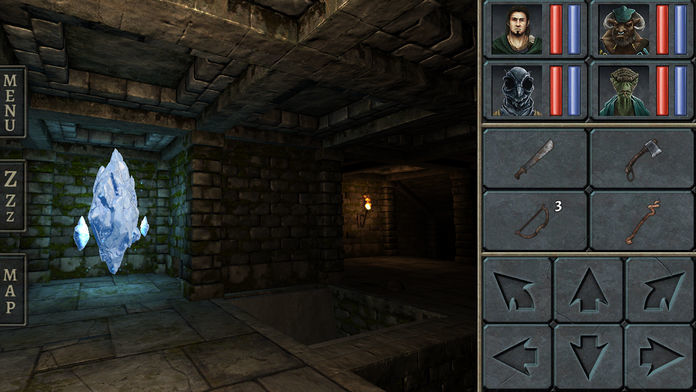 Screenshot of Legend of Grimrock