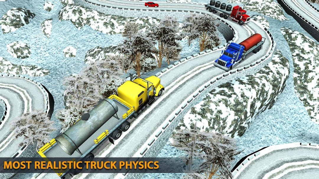 Screenshot of Truck Driving Uphill Simulator