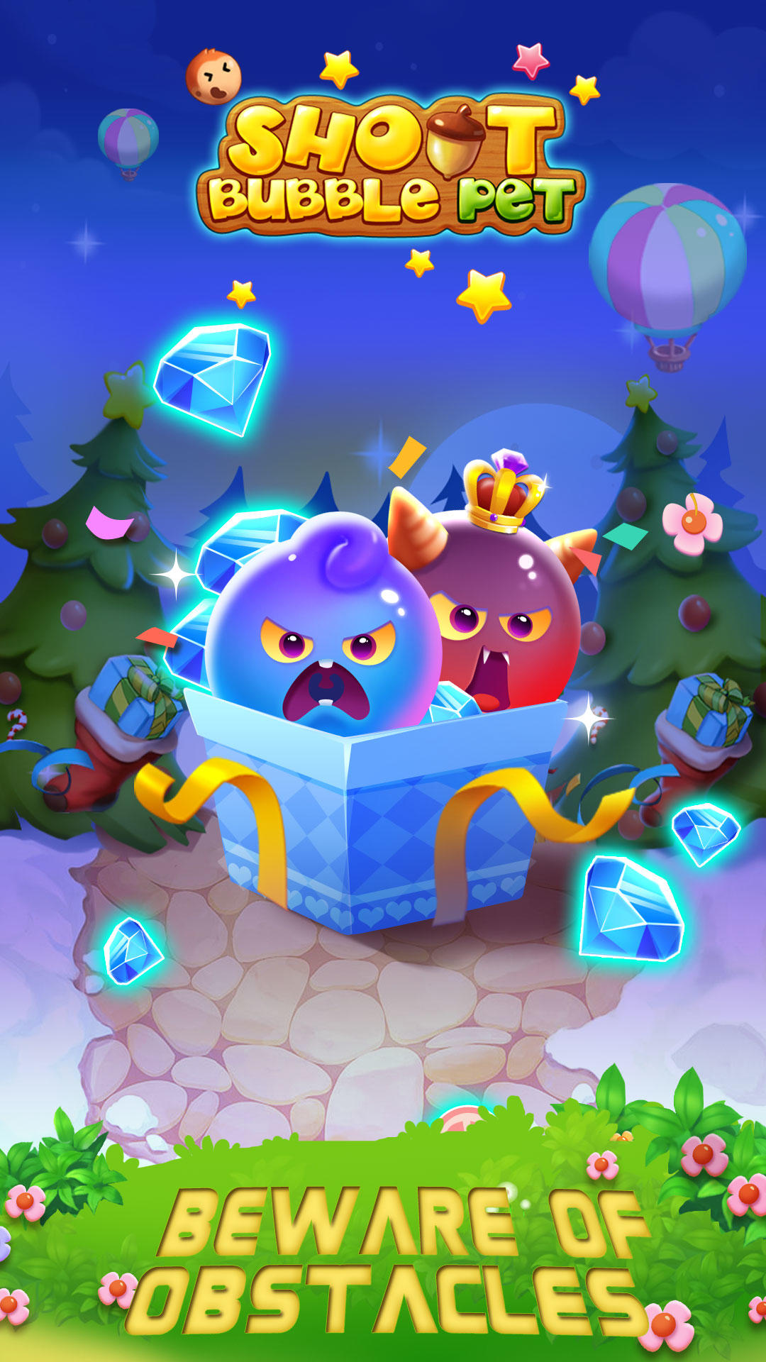 Bubble Shoot Pet Game Screenshot