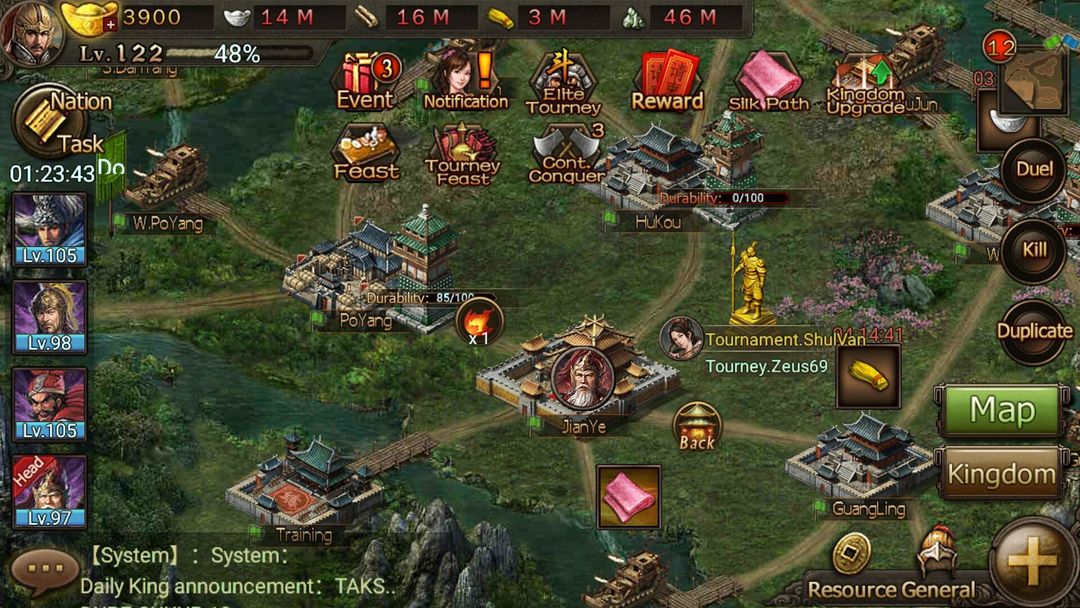 Conquest 3 Kingdoms screenshot game