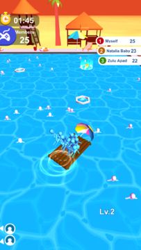 Raft Rampage Game Screenshot