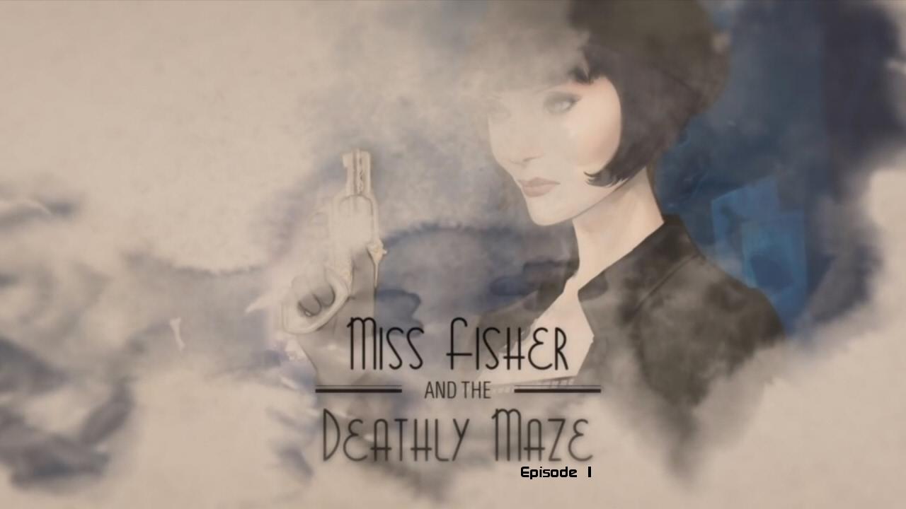 Screenshot dari video Miss Fisher and the Deathly Maze