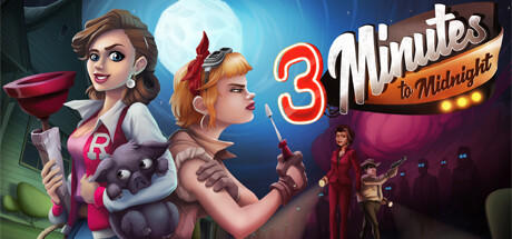 Banner of 3 Minutes to Midnight® - A Comedy Graphic Adventure 