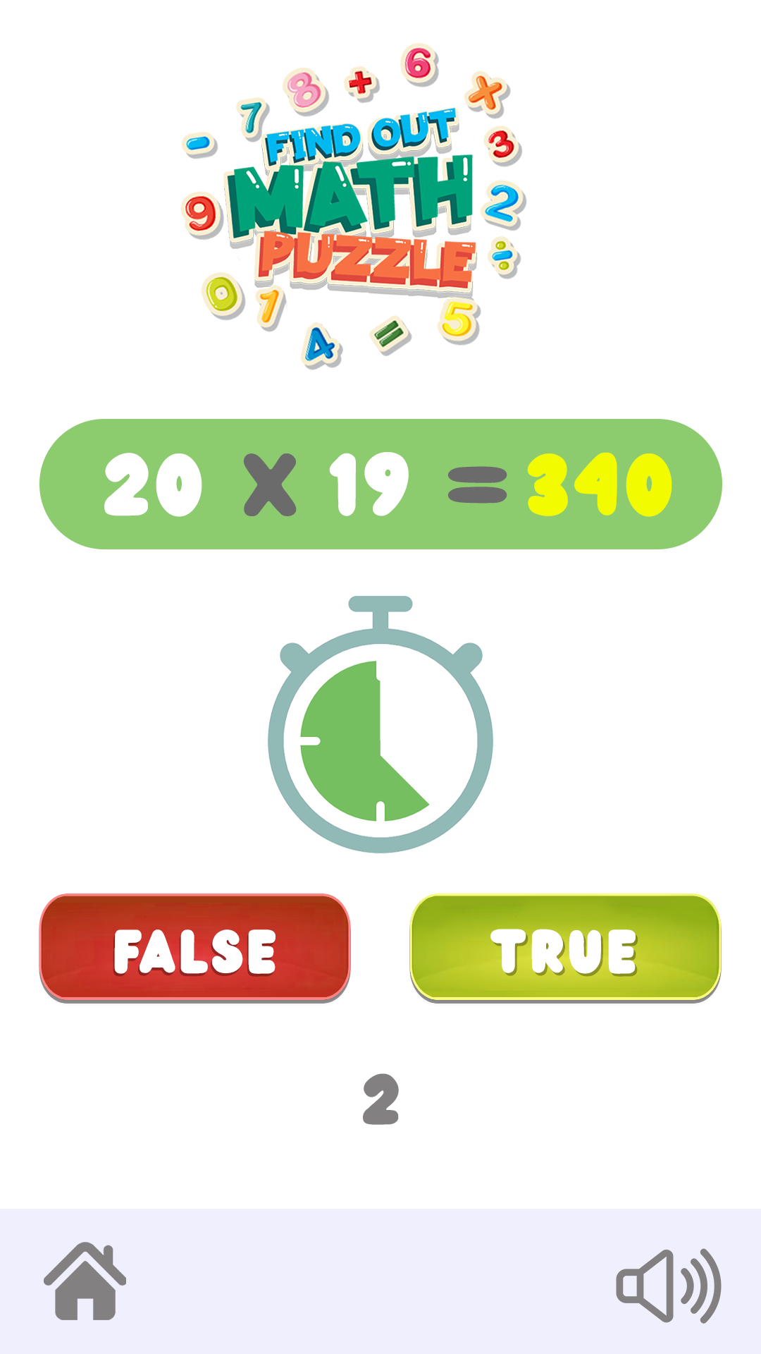 Find it Out! Math Puzzle Games Game Screenshot