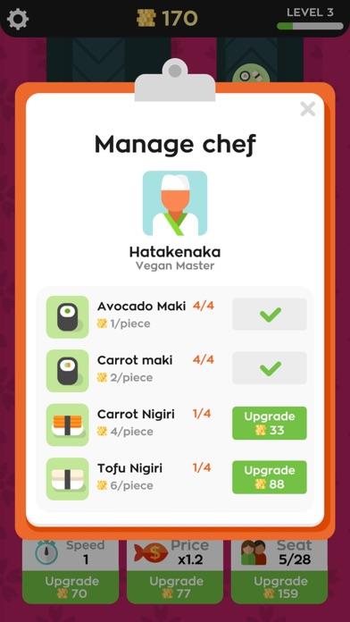 Sushi Bar Idle Game Screenshot