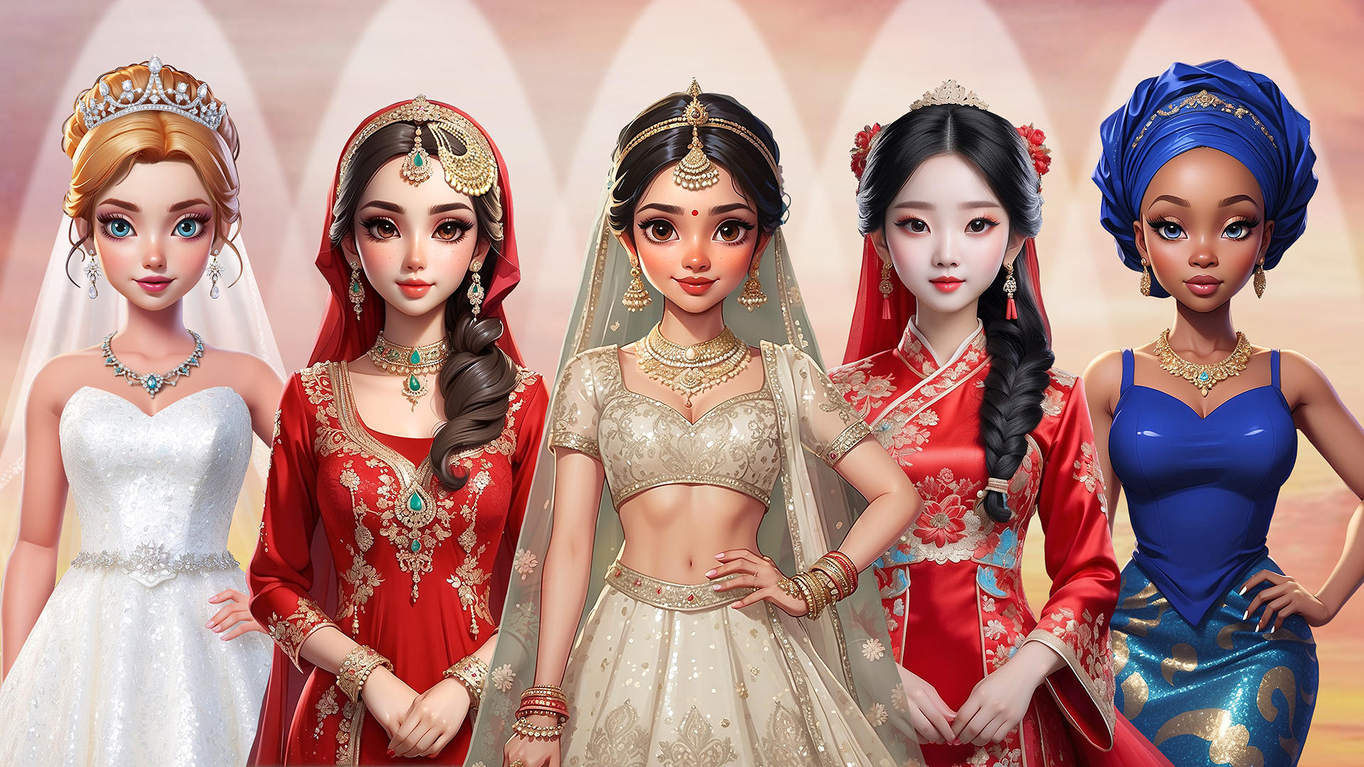 Wedding Fashion Cooking Party Game Screenshot
