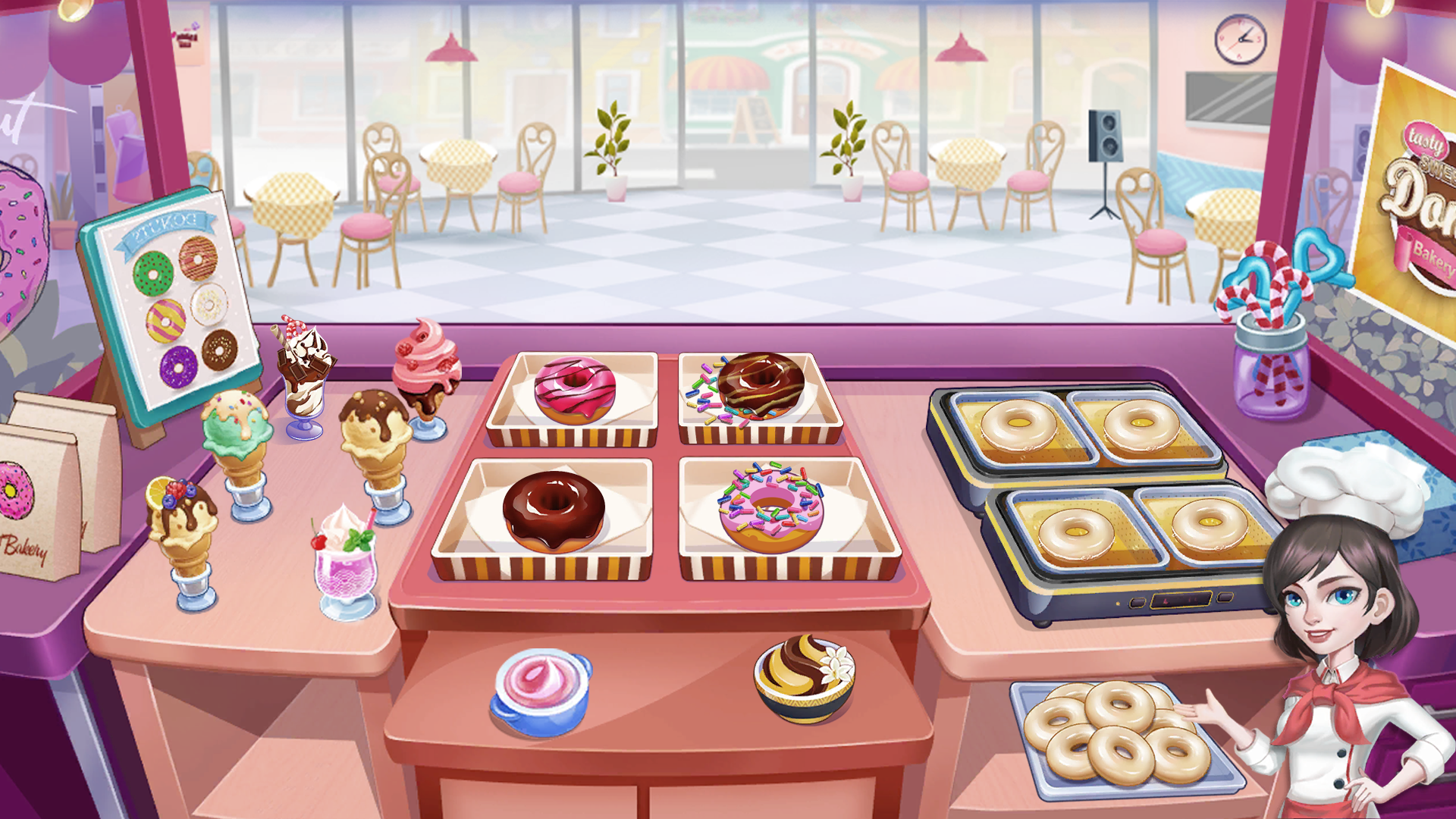Screenshot 1 of Restaurant Madness - Um jogo de chef que cozinha na cidade 1.0.6