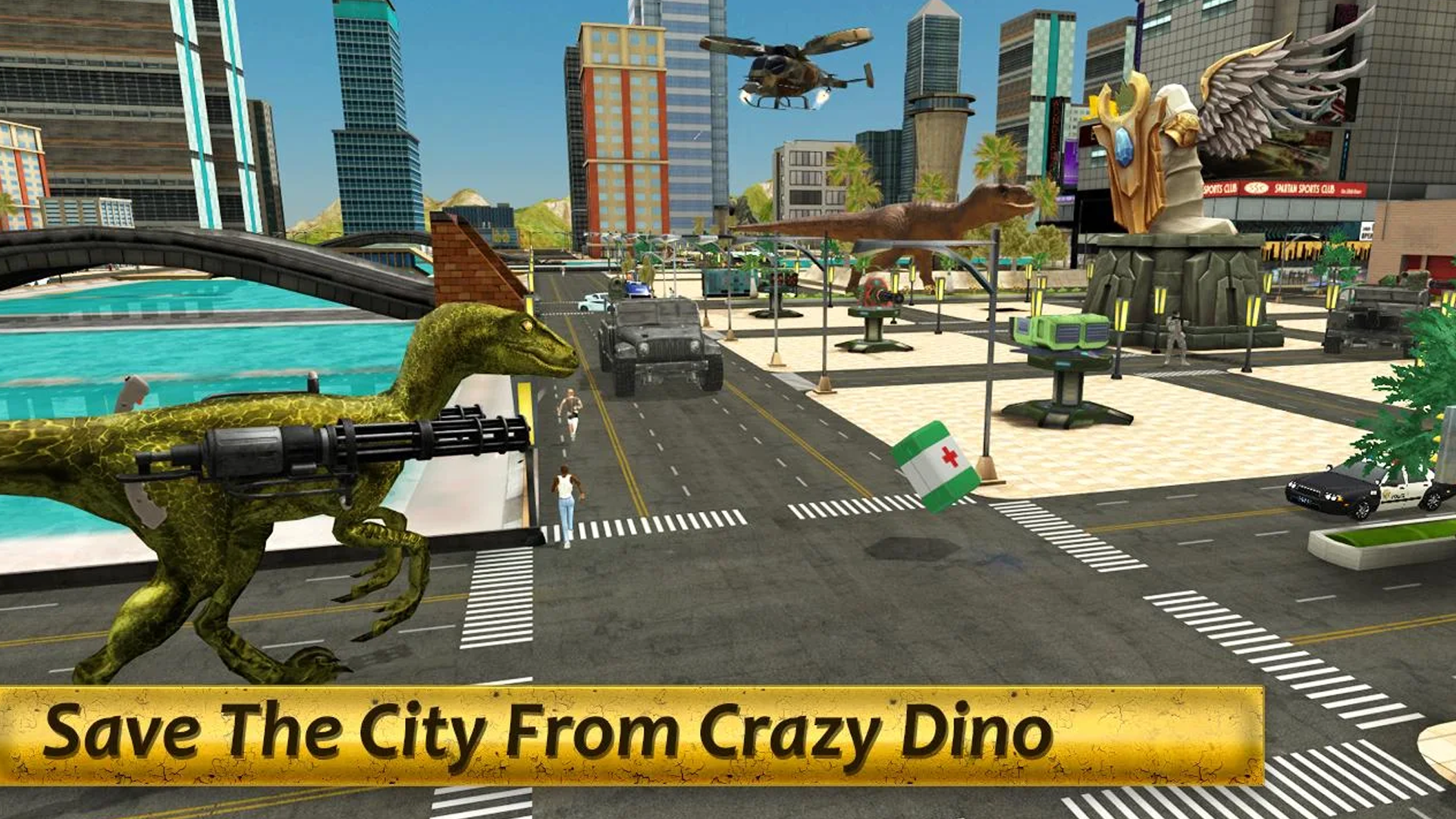 Dinosaur War - BattleGrounds Game Screenshot