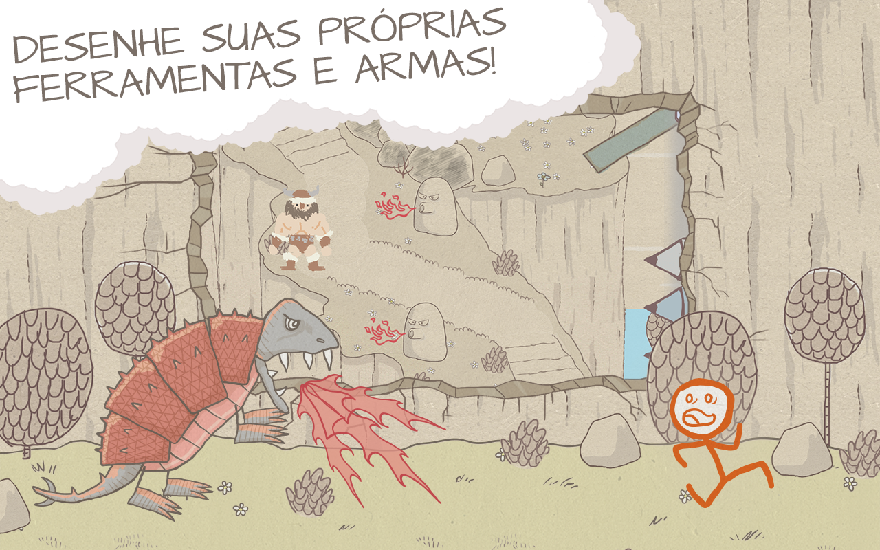 Captura de Tela do Jogo Draw a Stickman: EPIC