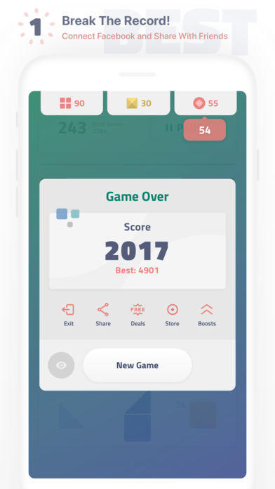 Peachy Puzzle Game Screenshot