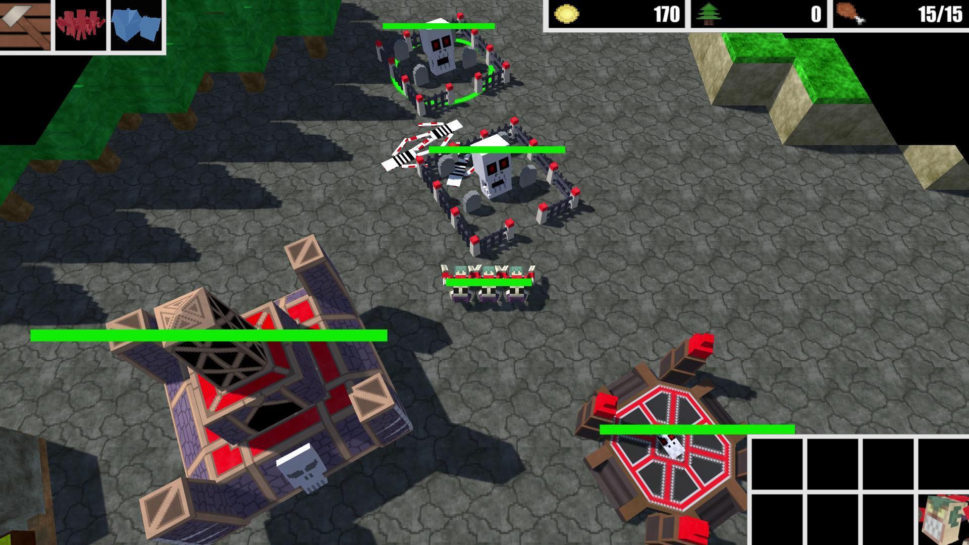 Screenshot of Blocky Story: War Path