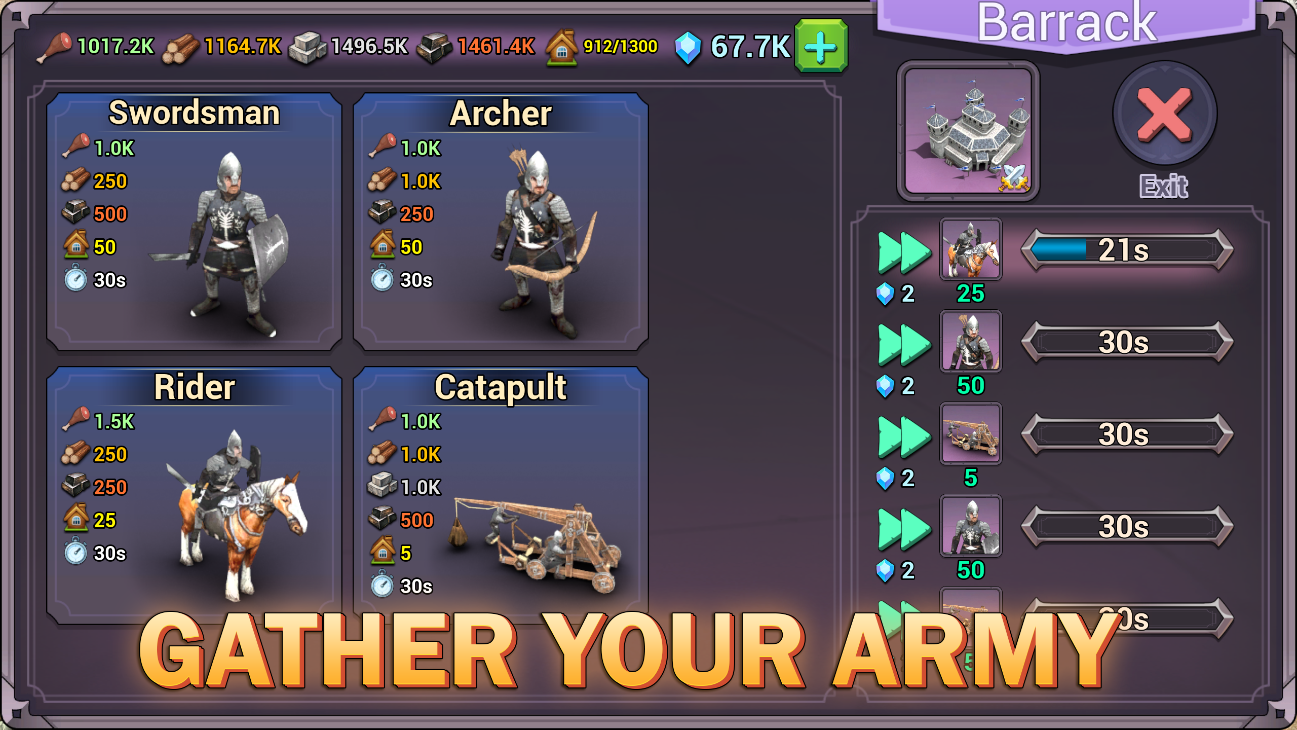 Shadows of Empires: PvP RTS Game Screenshot