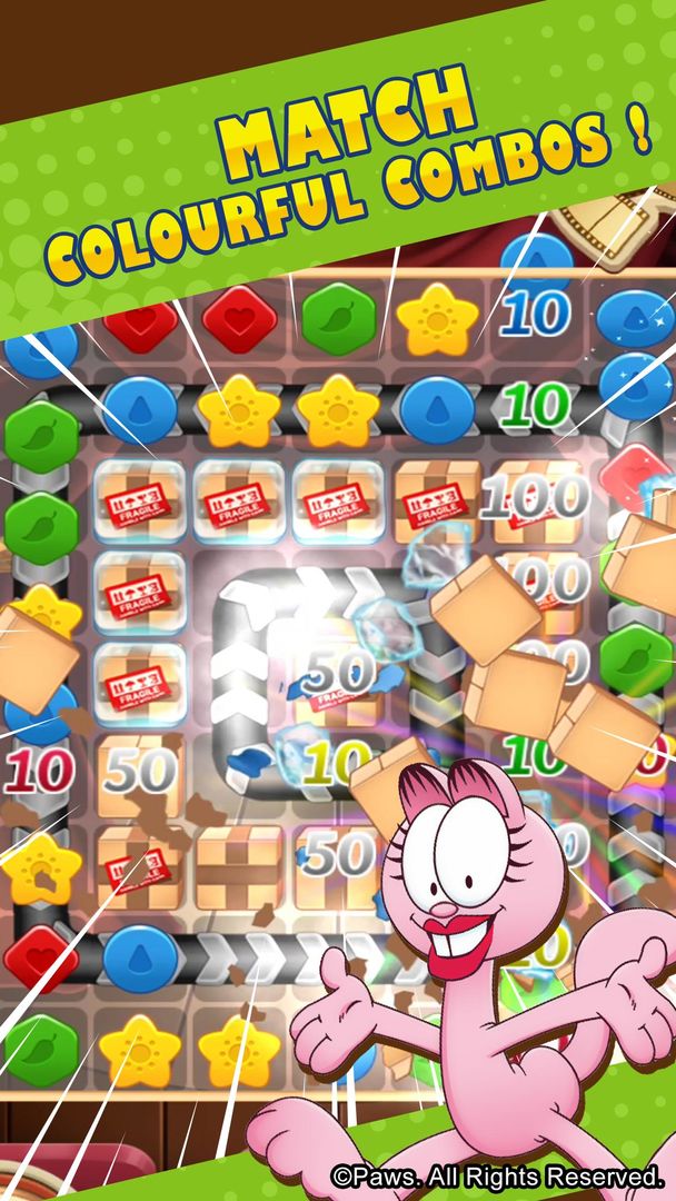 Screenshot of Garfield Puzzle M