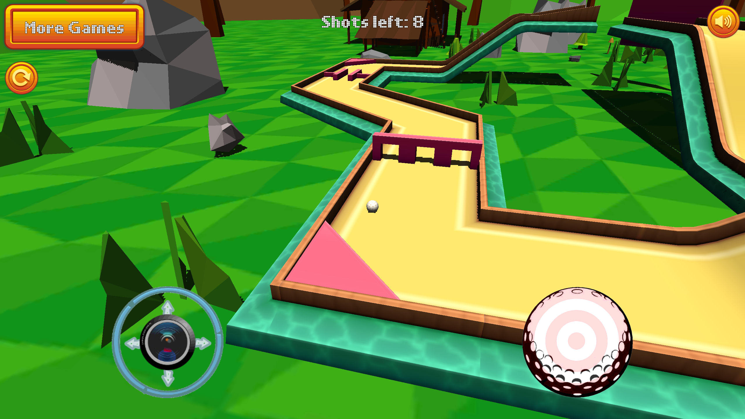 Mini Golf: Retro 2 ภาพหน้าจอเกม