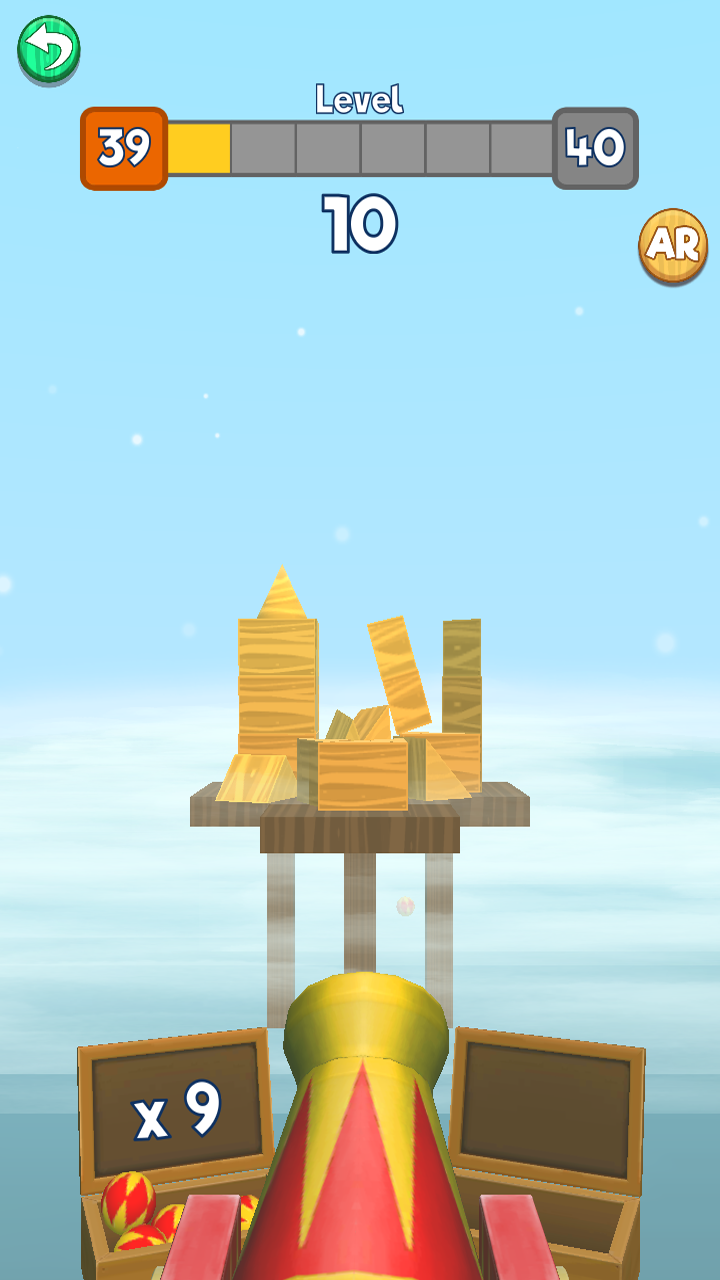 Cuplikan Layar Game Break The Tower - Balls Shooter