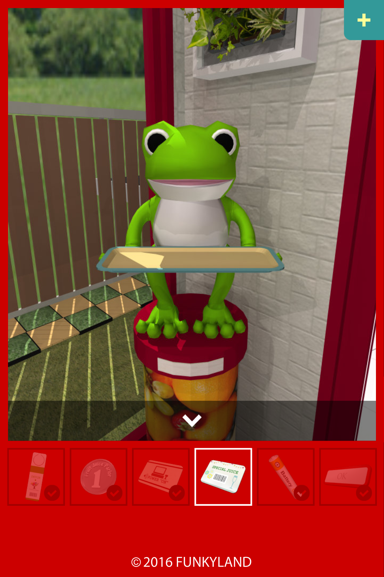 Escape the Fruit Juice Parlor Game Screenshot