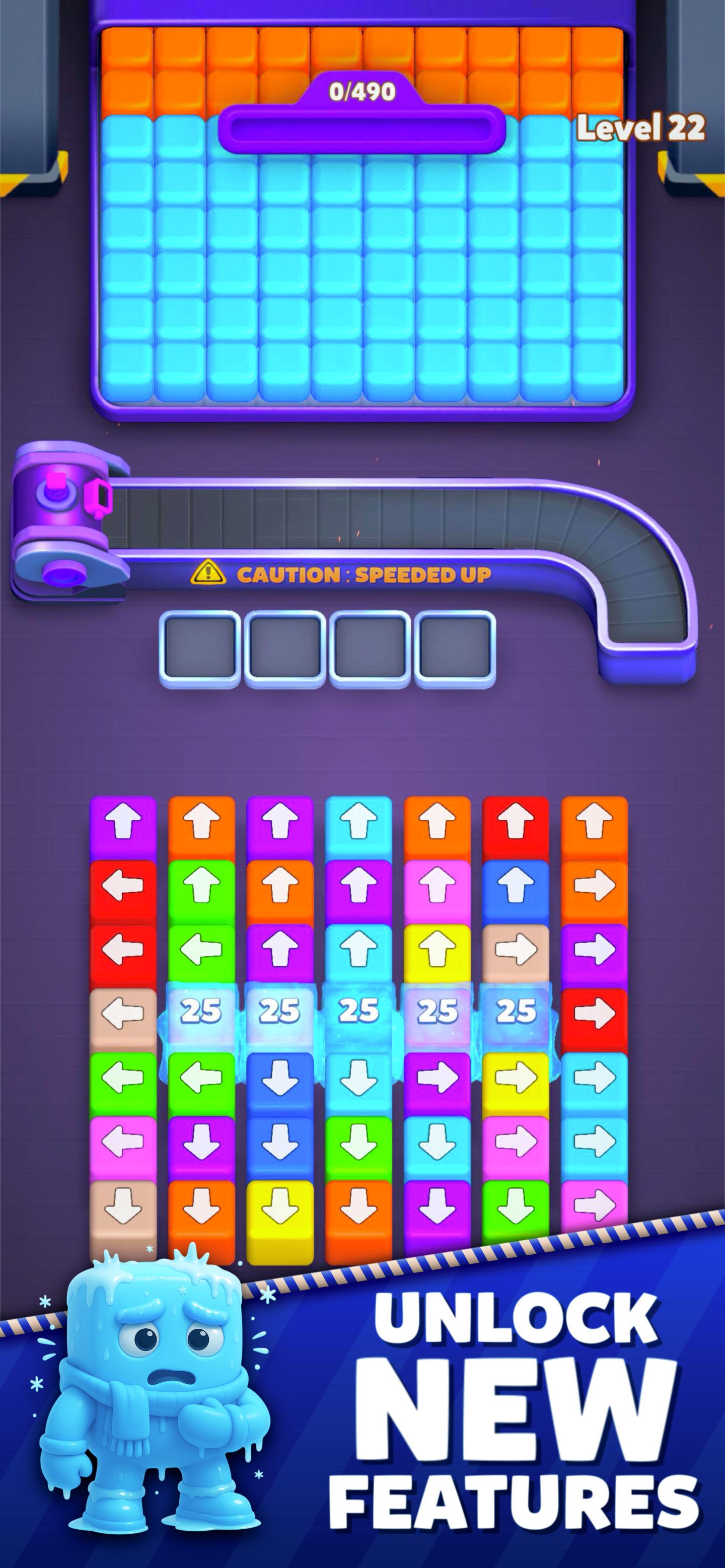 Angry Blocks Game Screenshot