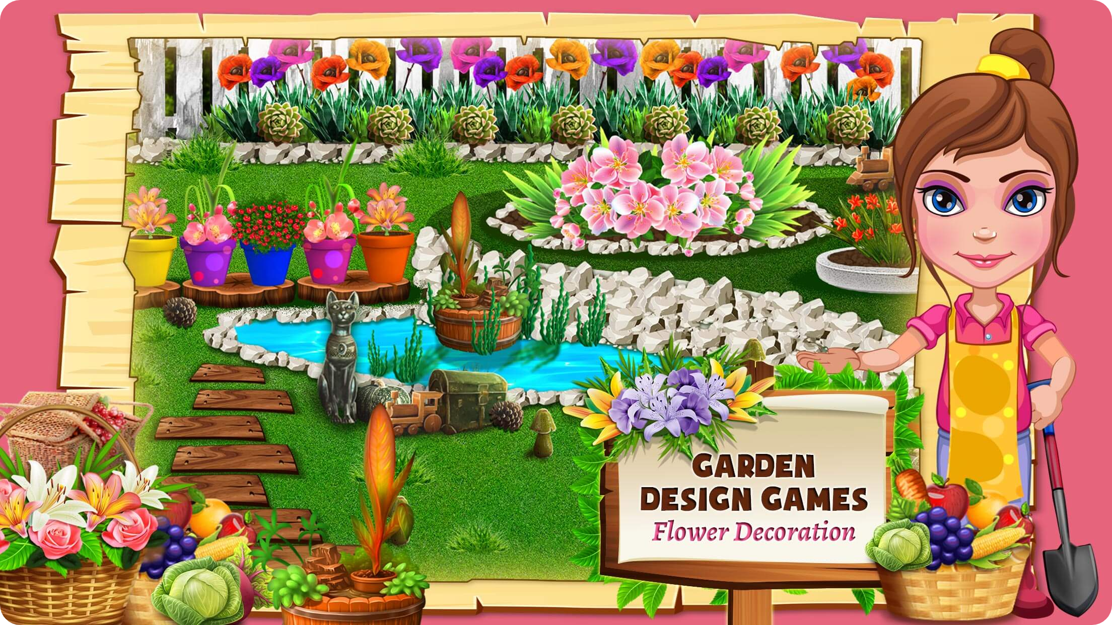 Screenshot of Garden Design Flower Decor