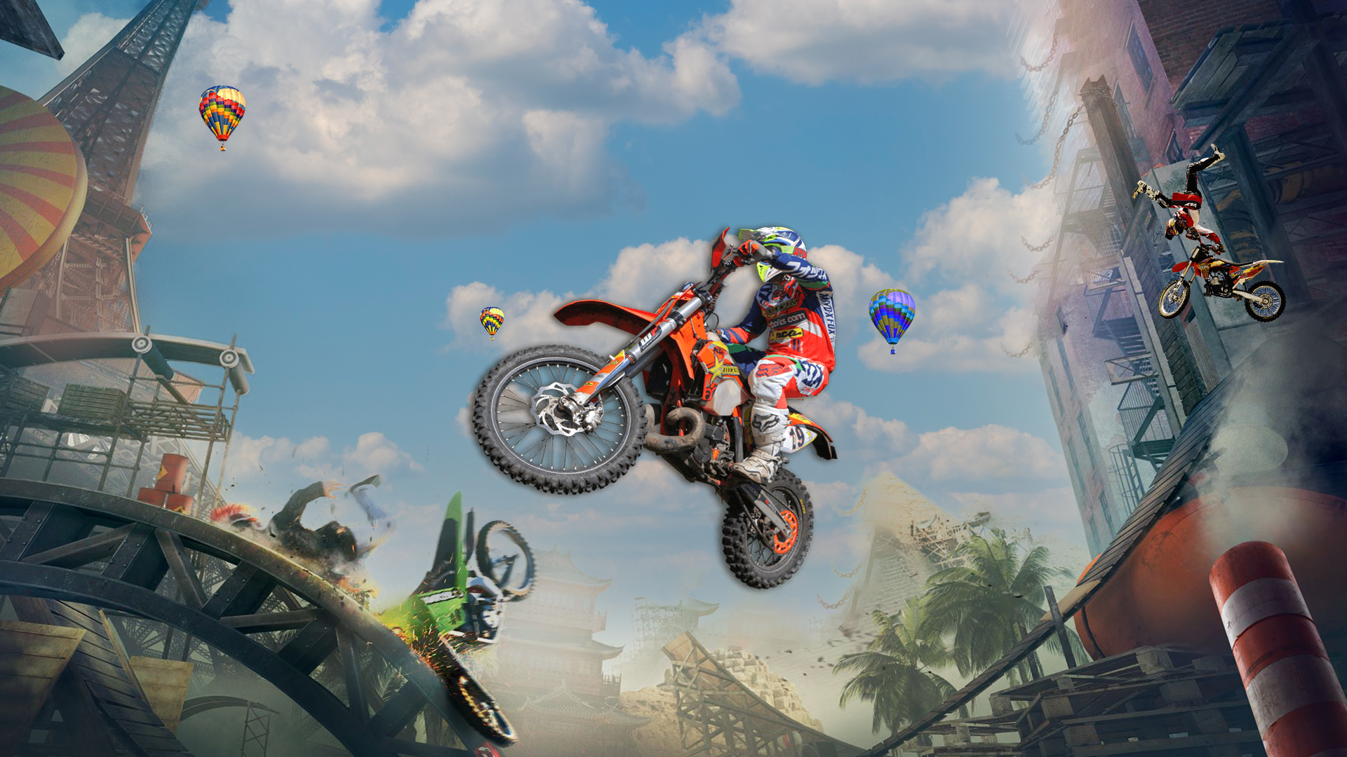 Screenshot of Motorcycle bike racing games