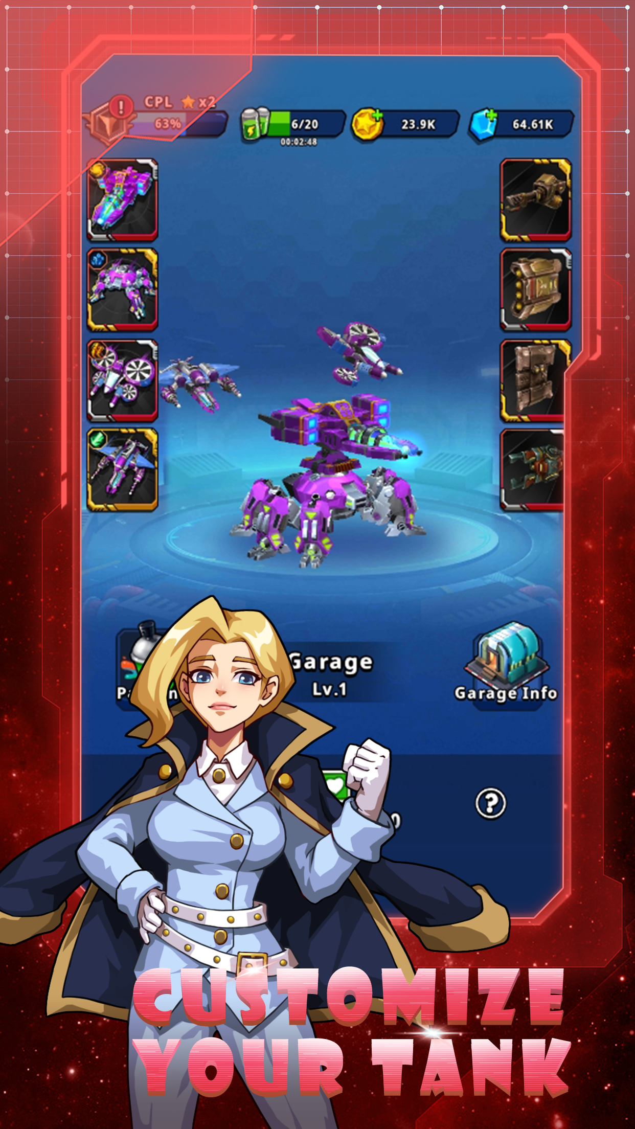 Screenshot 2 of Tank War: Legend Shooting Game 